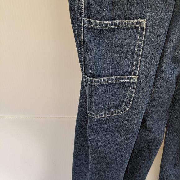 Vintage 90's B.U.M Equipment Overalls Original Issue 100% Cotton - Picture 5 of 10